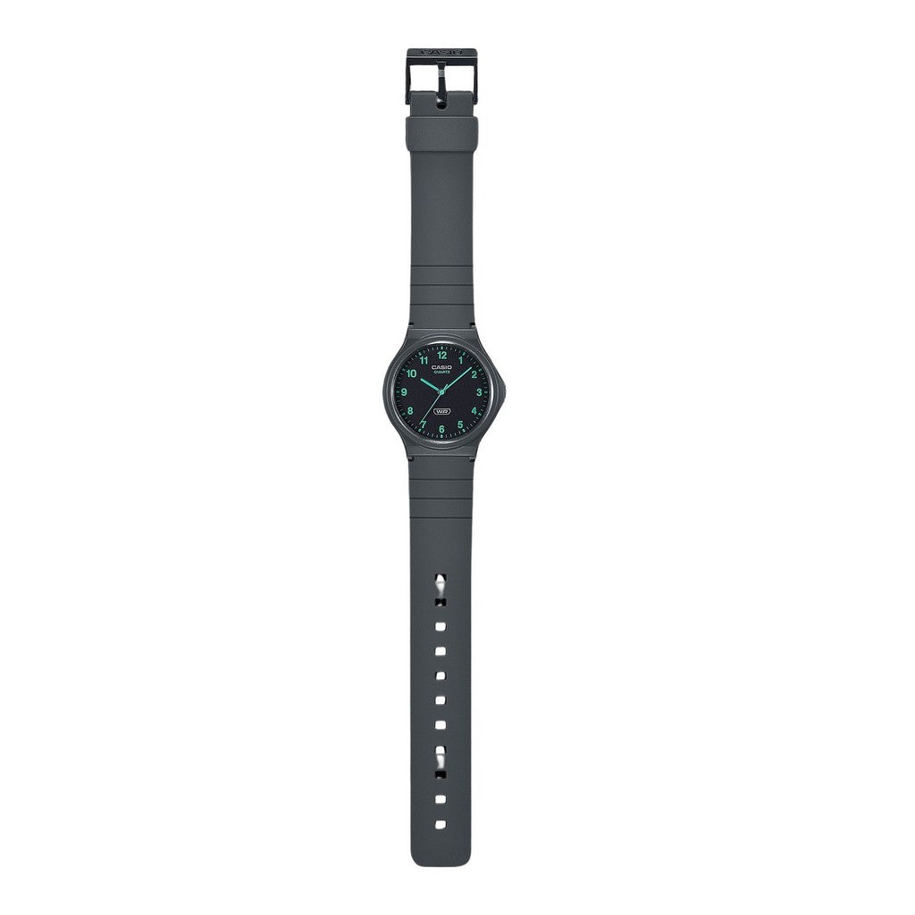Casio POP Analog Bio Based Resin Strap Black Dial Quartz