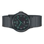 Casio POP Analog Bio Based Resin Strap Black Dial Quartz