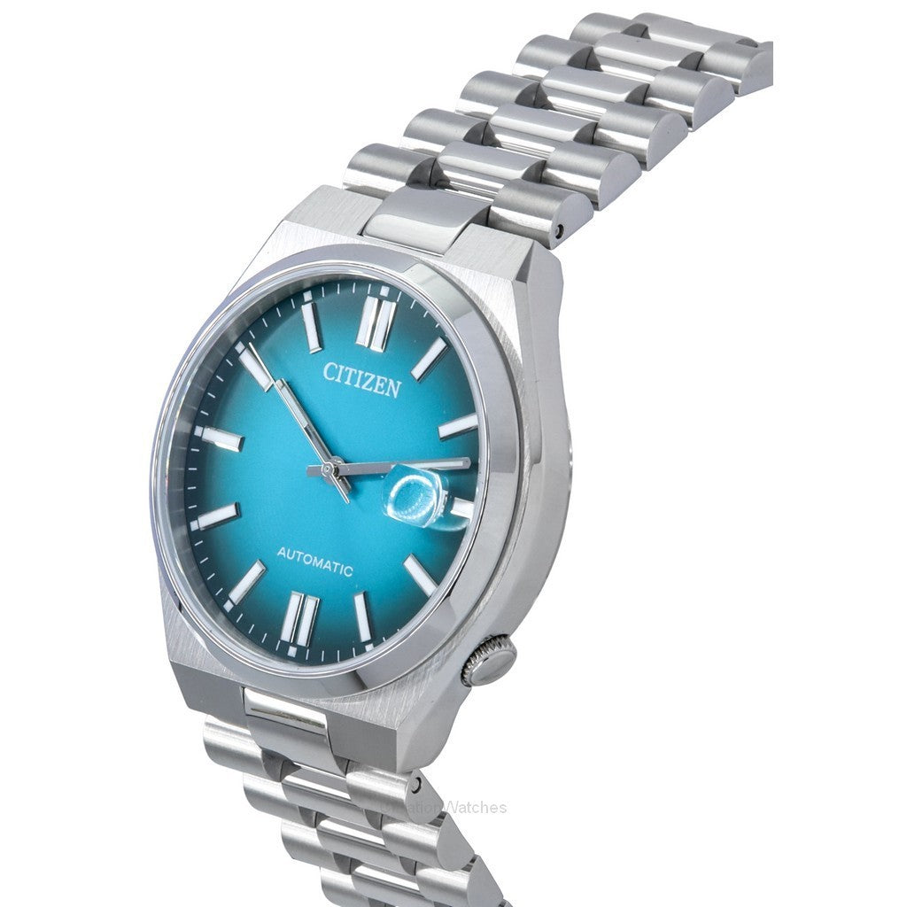 Citizen Tsuyosa Stainless Steel Turquoise Dial Automatic Men's Watch